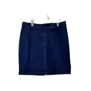 Talbots Dark Blue Pencil Skirt